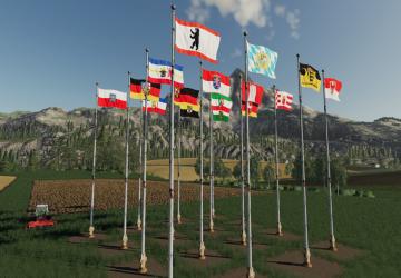 Flags Of German Federal States version 1.0.0.0 for Farming Simulator 2019