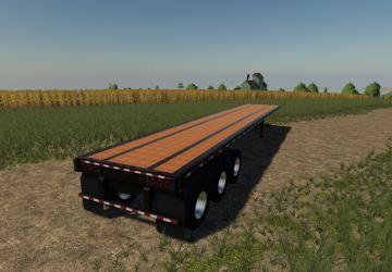 FlatBed Trailer IBM JMT19 version 1.0.0.0 for Farming Simulator 2019 (v1.6.x)