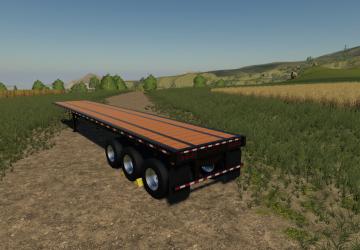 FlatBed Trailer IBM JMT19 version 1.0.0.0 for Farming Simulator 2019 (v1.6.x)