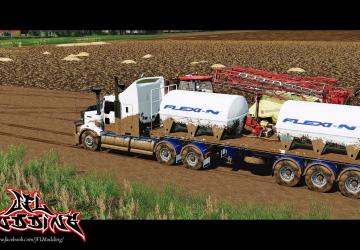 Flexi-N Chemical Trailer version 1.0.0.0 for Farming Simulator 2019 (v1.4х)