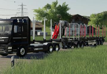 Fliegl Dolly version 1.0.0.0 for Farming Simulator 2019 (v1.3.х)