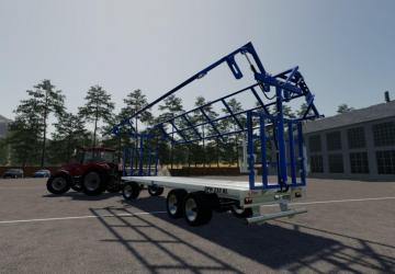 Fliegl DPW210 Bales-Autoload version 1.2.0.0 for Farming Simulator 2019 (v1.4х)