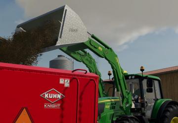 FLIEGL LARGE CAPACITY SHOVELS version 1.1 for Farming Simulator 2019 (v1.5.1.0)