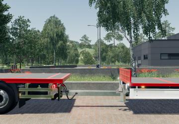 Fliegl TPS 180 Low Deck version 1.0.0.0 for Farming Simulator 2019 (v1.7x)
