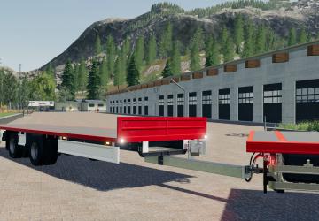 Fliegl TPS 180 Low Deck version 1.0.0.0 for Farming Simulator 2019 (v1.7x)