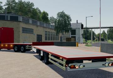 Fliegl TPS 180 Low Deck version 1.0.0.0 for Farming Simulator 2019 (v1.7x)