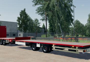 Fliegl TPS 180 Low Deck version 1.0.0.0 for Farming Simulator 2019 (v1.7x)