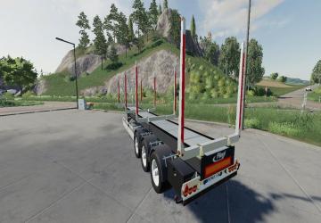 FLIEGL VanTrailer Wood version 1.0.0.0 for Farming Simulator 2019