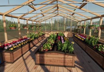 Flower Nursery Greenhouse version 1.0.0.0 for Farming Simulator 2019