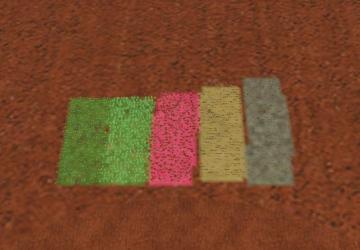 Foliage Poppy Texture version 1.1 for Farming Simulator 2019 (v1.3.х)