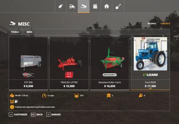 Ford 9600 Cabbed version Beta for Farming Simulator 2019 (v1.4х)