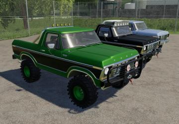 Ford Bronco Custom 1978 version 1.0.0.0 for Farming Simulator 2019 (v1.5.x)