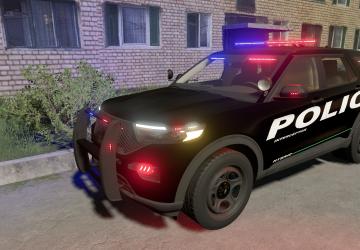 Ford Explorer 2020 Police Interceptor version 1.0.0.0 for Farming Simulator 2019 (v1.7.x)