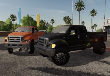 Ford F650 Lifted version 0.1.0.0 for Farming Simulator 2019 (v1.5.x)