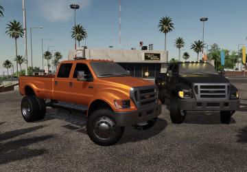 Ford F650 Lifted version 0.1.0.0 for Farming Simulator 2019 (v1.5.x)