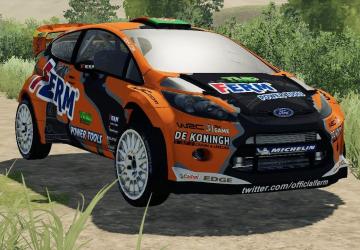 Ford Fiesta WRC version 1.0.0.0 for Farming Simulator 2019