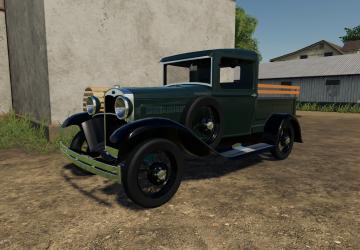 Ford Model A Pickup 1930 version 1.0.0.0 for Farming Simulator 2019 (v1.5.x)