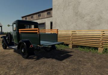Ford Model A Pickup 1930 version 1.0.0.0 for Farming Simulator 2019 (v1.5.x)