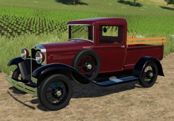 Ford Model A Pickup 1930 version 1.0.0.0 for Farming Simulator 2019 (v1.5.x)