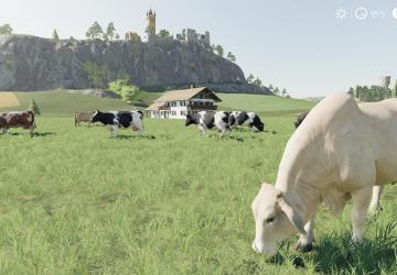 Free Range Cows version 1.2.0.19 for Farming Simulator 2019 (v1.5.1.0)