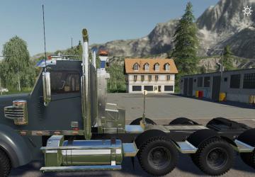 FreightLiner 122SD version 1.0.0.0 for Farming Simulator 2019 (v1.5.х)