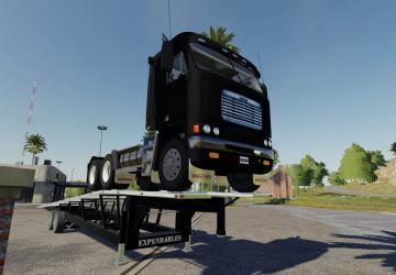 Freightliner Argosy version 1.0.0.0 for Farming Simulator 2019 (v1.5.x)