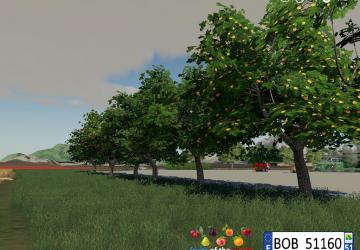 Fruits Trees By BOB51160 version 1.0.0.0 for Farming Simulator 2019 (v1.4х)