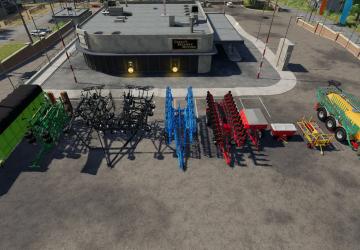 GAMLING MULTICOLOR PACK version 1.0.0.4 for Farming Simulator 2019 (v1.3.х)