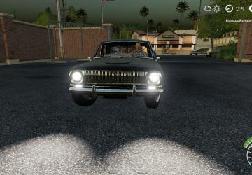 GAZ 24 Volga version 1.0 for Farming Simulator 2019 (v1.5.1.0)