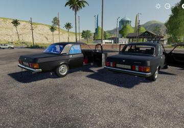 GAZ 3102 version 1.0 for Farming Simulator 2019 (v1.6.0.0)
