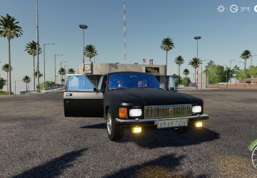 GAZ 3102 version 1.0 for Farming Simulator 2019 (v1.6.0.0)