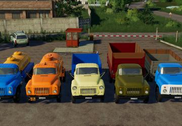 GAZ 52/53 Pack by SD Mods version 2.0.0.0 for Farming Simulator 2019 (v1.6.0.0)