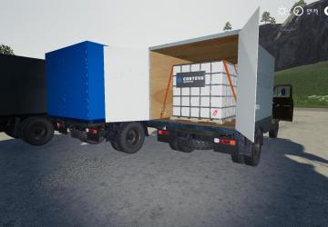 GAZ-52 Grocery version 2.0 for Farming Simulator 2019 (v1.6.0.0)