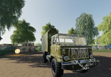 GAZ-66 version 1.0.0.0 for Farming Simulator 2019 (v1.7)