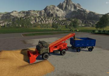 GAZ-66 Universal Loader version 1.6 for Farming Simulator 2019 (v1.6)