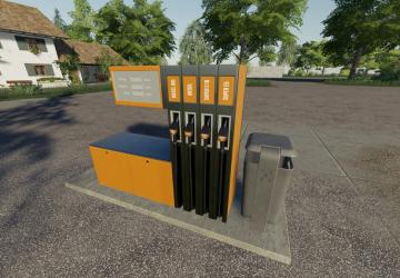 German Gas Station version 1.1.0.0 for Farming Simulator 2019