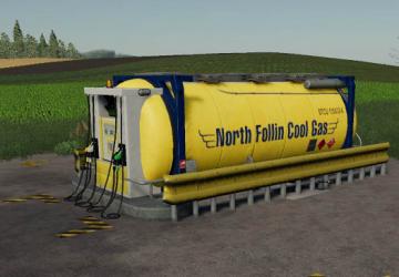 Global Company Remote Diesel Storage version 10.10.19 for Farming Simulator 2019