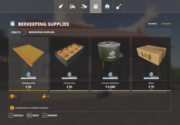 GlobalCompany - Productions - Honey version 1.0.0.0 for Farming Simulator 2019 (v1.6.x)