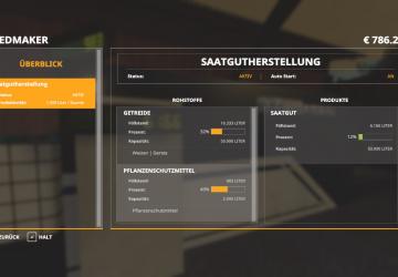 GlobalCompany - SeedMaker version 1.0.1.0 for Farming Simulator 2019 (v1.4х)