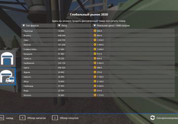 Global Market version 1.0.0.0 for Farming Simulator 2019
