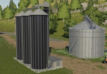 Grain Silo Extension version 1.0.0.0 for Farming Simulator 2019 (v1.5.х)