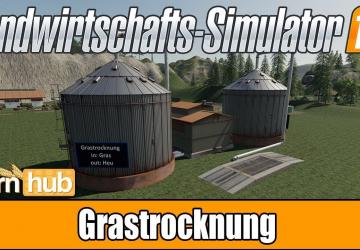 Grass Drying version 1.0.3.0 for Farming Simulator 2019 (v1.3.х)