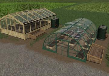 Greenhouses version 1.0.0.0 for Farming Simulator 2019 (v1.3.х)