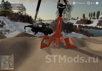 Crane Grapple version 1.0.0 for Farming Simulator 2019 (v1.7.x)