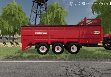 Grimme RUW 4000 version 1.0.0.0 for Farming Simulator 2019 (v1.5.x)