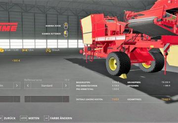 Grimme SE260 version 1.0.0.0 for Farming Simulator 2019 (v1.4х)