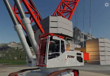 Grue 400 Tonnes TMP version 1.5 for Farming Simulator 2019 (v1.4х)