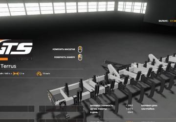 GTS Terrus version 1.0.0.0 for Farming Simulator 2019 (v1.3.х)