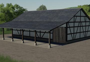 Half-Timbered Barn version 1.0.0.0 for Farming Simulator 2019 (v1.5.х)