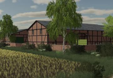 Half-timbered Building Set version 1.0.0.0 for Farming Simulator 2019 (v1.7.x)